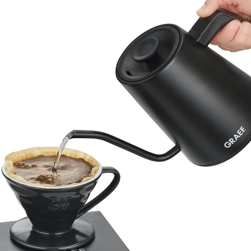 Graef Vannkoker pour over GK502 0,9 L 1200W matt svart