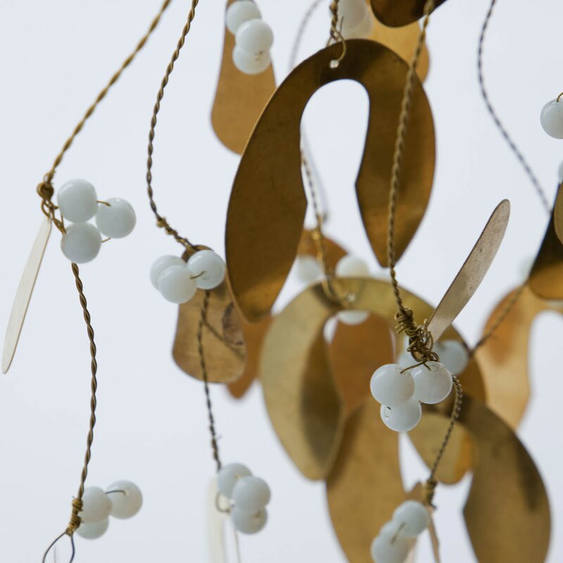 House Doctor Mistletoe julepynt 37 cm messing