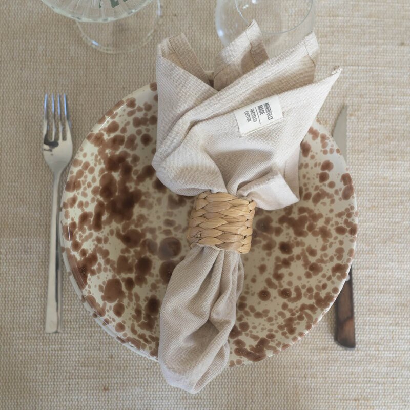 Fondaco Vide serviett 45x45 cm offwhite