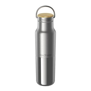 Klean Kanteen Insulated Reflect termoflaske 0,35L med bambuslokk børstet stål