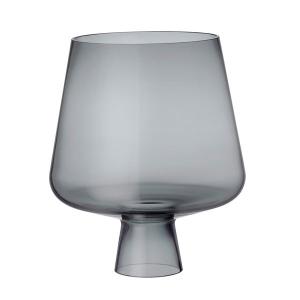 Iittala Leimu lampe 38x25 cm glasskuppel grå