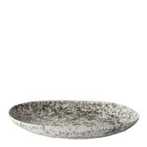 Tell Me More Rivoli serveringsfat liten 37x21,5 cm green splatter