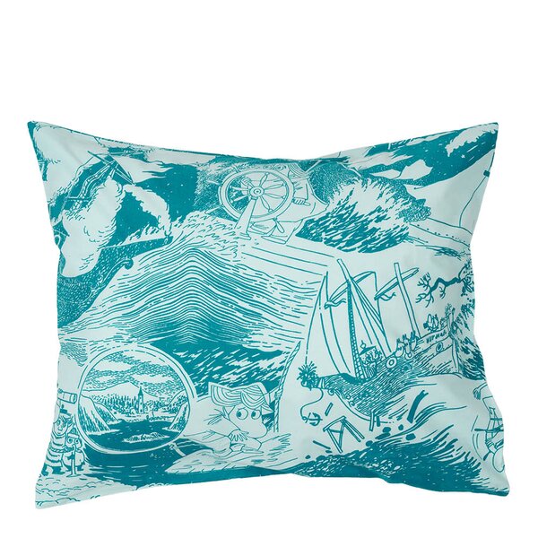 MoominArabia Mummi putetrekk 50x70 cm seiling