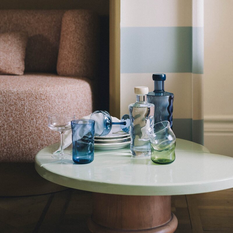 Paveau Swirl flaske medium 0,75L Midnight