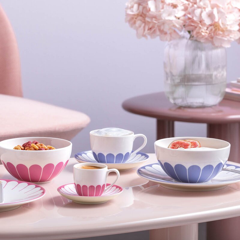 Villeroy & Boch Fleur bleu frokostbolle 14 cm 43 cl blå