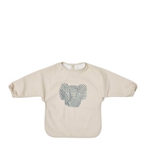 OYOY Erik elefant smekke cape 74x43 cm beige
