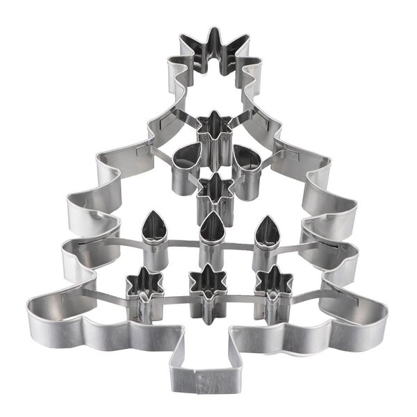 Modern House bAYk pepperkakeform 20 cm juletre