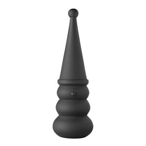 Villeroy & Boch Christmas Chic snømann 25,5 cm svart