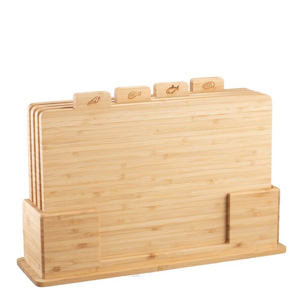 Modern House - Kitchen Things skjærefjøl 35x23 cm 4 stk bambus