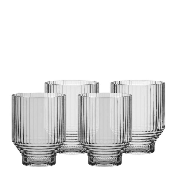 Kosta Boda Pavilion Lowball glass 30 cl 4 stk