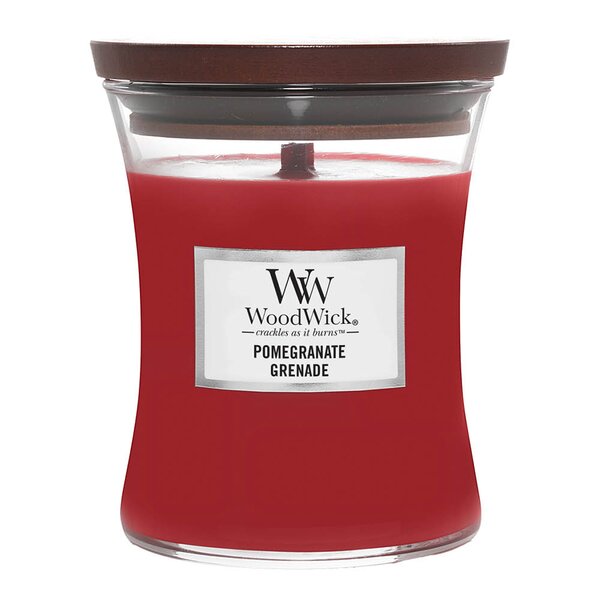 WoodWick Hourglass duftlys medium pomegranate