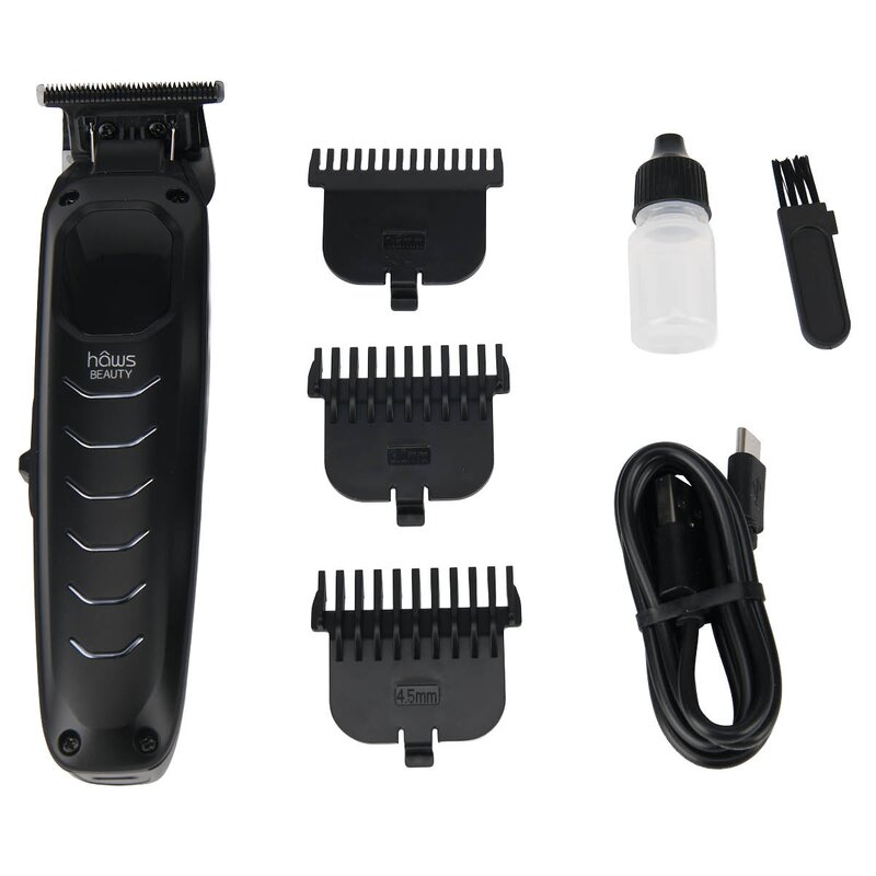 Hâws Beauty Hårtrimmersett svart