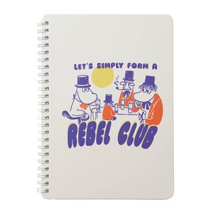 MoominArabia Mummi Rebel Club notatbok A5 Rebel Club