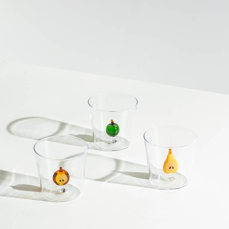 Ichendorf Milano Fruits & Flowers vannglass 39 cl pære