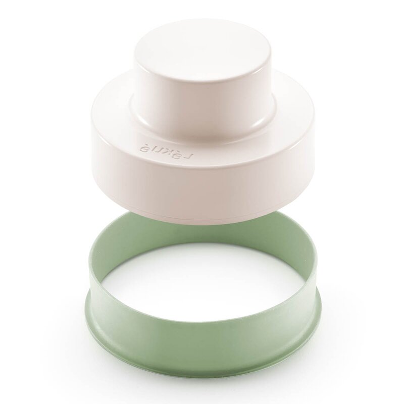 Lékué Form for grønnsaksburger 11 cm grønn