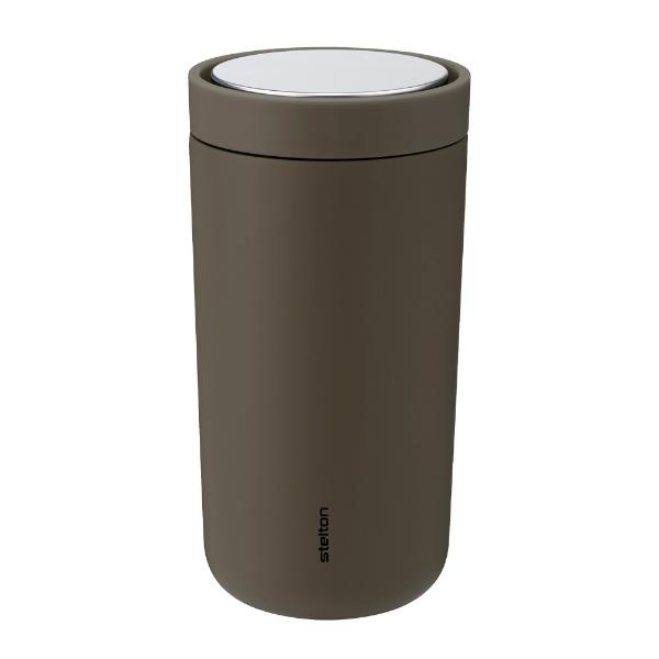 Stelton To Go Click kopp 20 cl soft bark