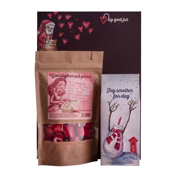 Cemo Hjertelig god jul gavepose 280g