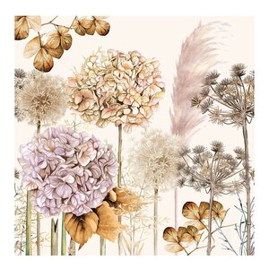 Ambiente Serviett 33x33 cm 20 stk Dried Flowers