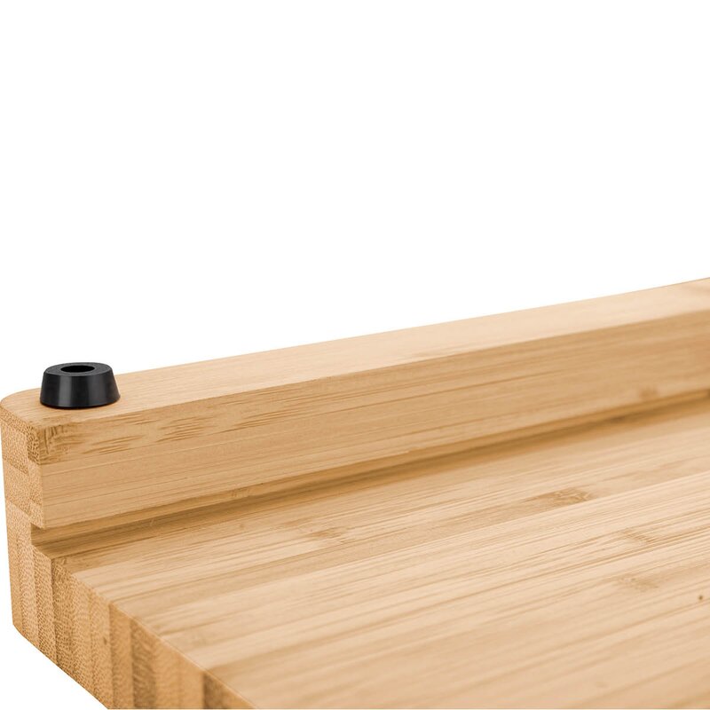 Zwilling BBQ+ skjærefjøl i bambus med oppsamlingsbrett 30x39 cm