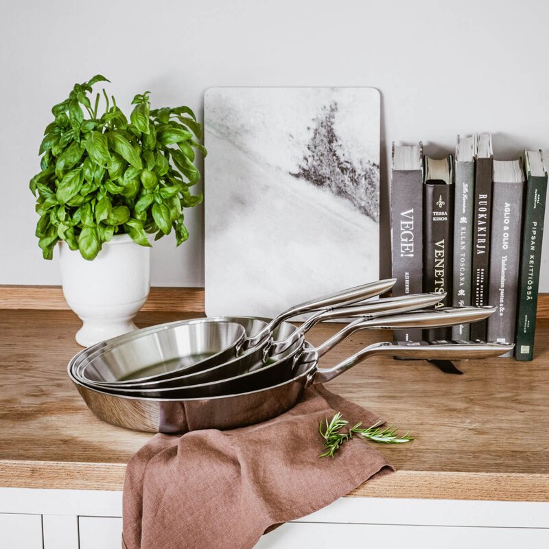 Heirol Steely Classic Triply stekepanne 24 cm 