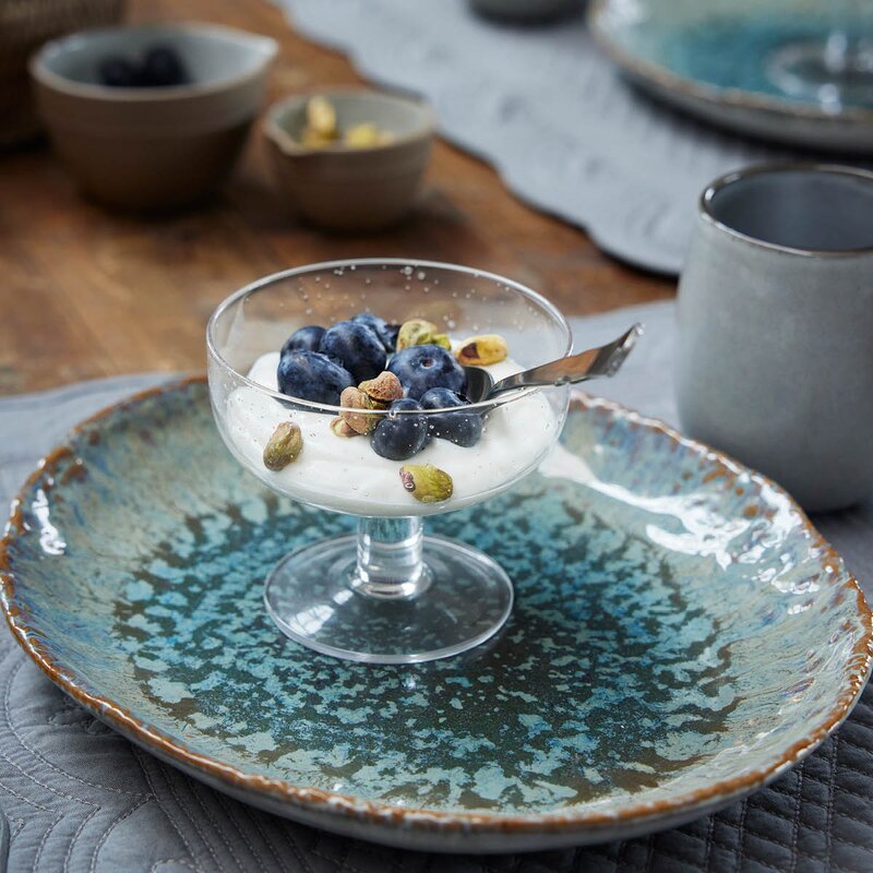 Lene Bjerre Milla tallerken 27x23 cm grønn