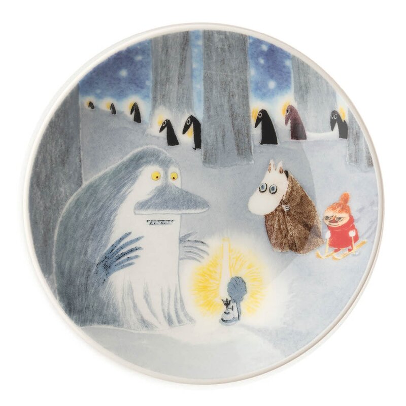 MoominArabia Mumin miniasjett 10,5 cm Vinternattsglød