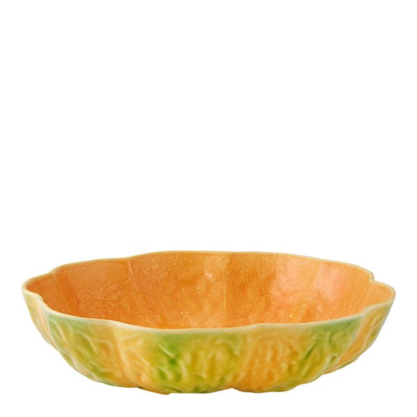 Bordallo Pinheiro Pumpkin salatbolle 33,5 cm gresskar oransje
