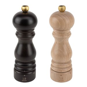 Peugeot Duo Paris U-Select kvernsett 18 cm 2 deler sjokolade/natur