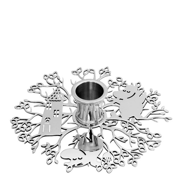 Hilke Hilke x Mummi No.1 lysestake 3,5 cm forniklet messing