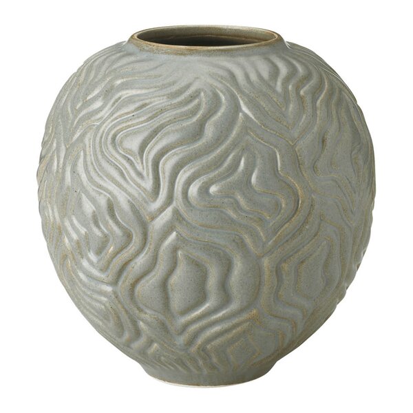 Knabstrup Keramik Solum vase 15 cm sage