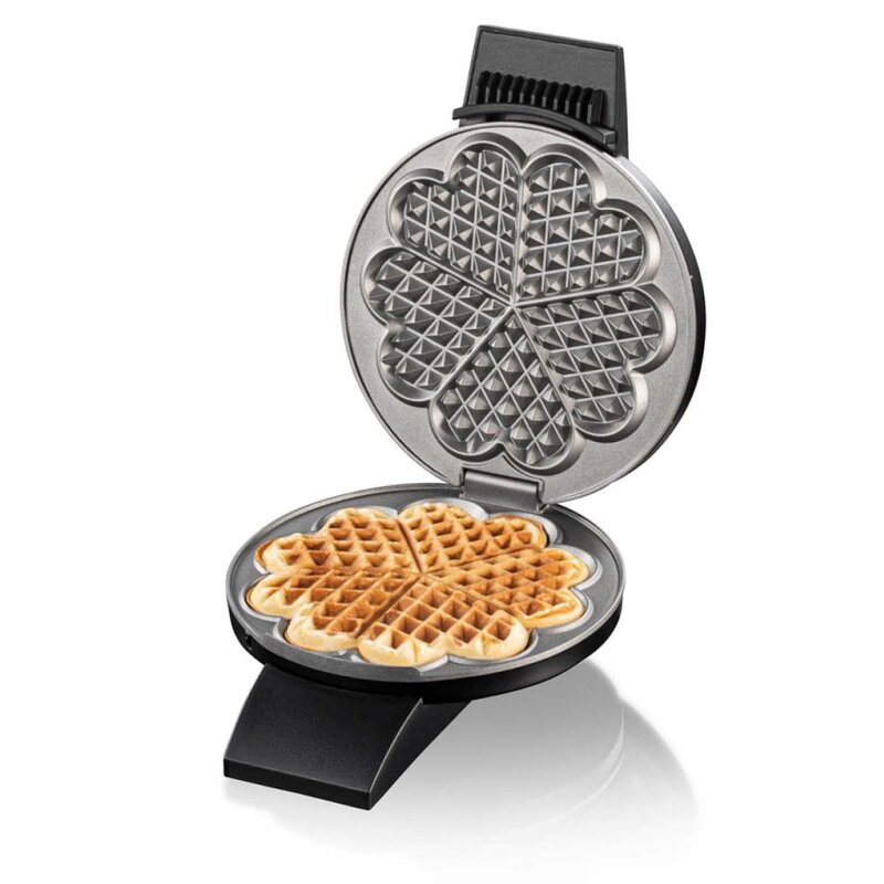 Cloer Cloer Waffle vaffeljern CL1620 svart
