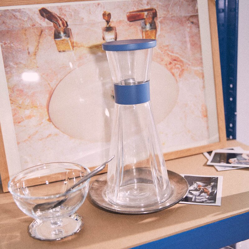 Rosendahl Grand Cru vannkaraffel 0,9L ocean blue