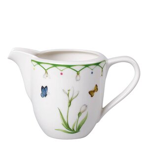 Villeroy & Boch Colourful Spring fløtemugge 21 cl hvit/grønn