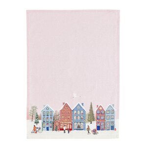 Pillivuyt Vinter kjøkkenhåndkle 70x50 cm crystal rose