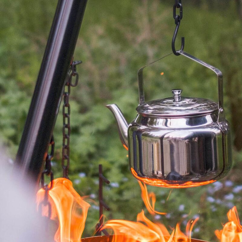 Espegard Kaffekjele til bål 6L rustfritt stål
