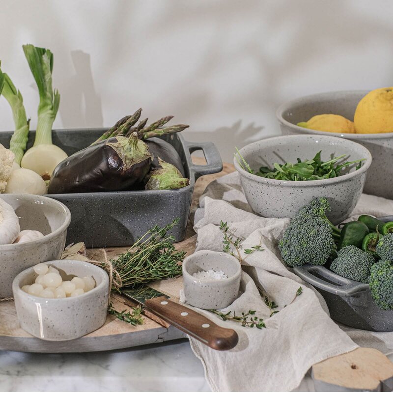 Modern House Granite White skål 18 cl lys grå