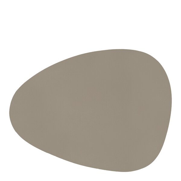 Ziczac – Stone dekkebrikke 43×32 cm organisk taupe