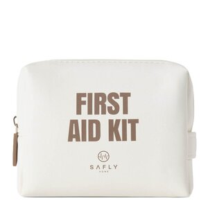 Safly Førstehjelpsskrin To-Go 14x4,5x11 cm kremhvit