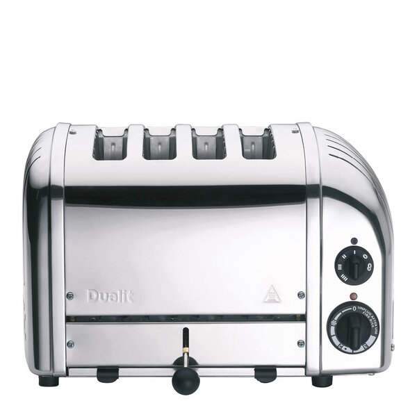 Dualit Classic brødrister 4 skiver rustfri