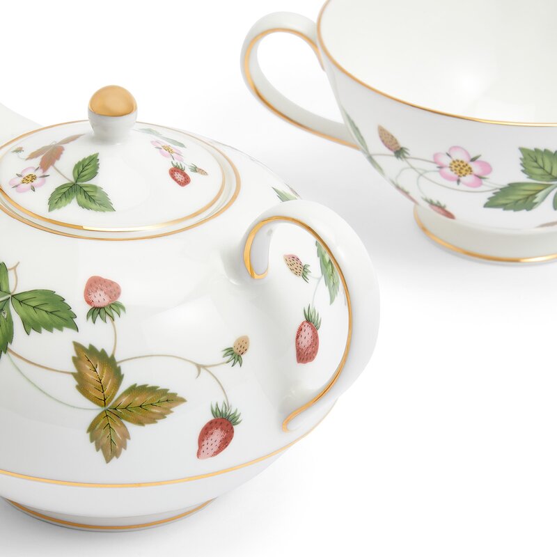 Wedgwood Wild Strawberry te for én