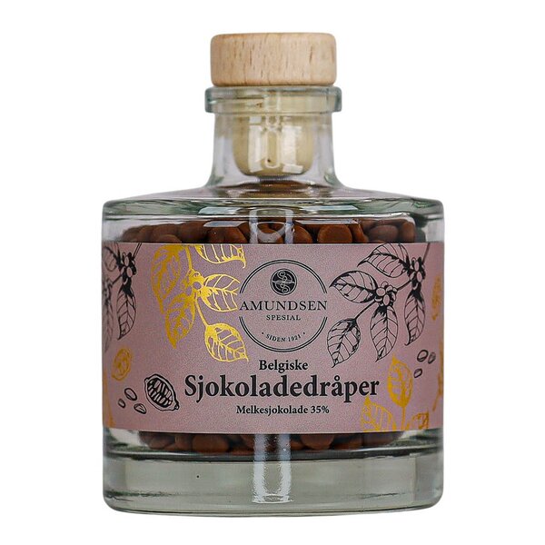 Amundsen Spesial Sjokoladedråper 150 g melkesjokolade 35%