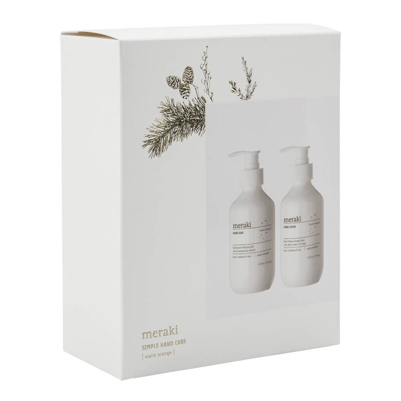 Meraki Gaveeske winter moment håndpleie 275 ml 2 stk warm orange