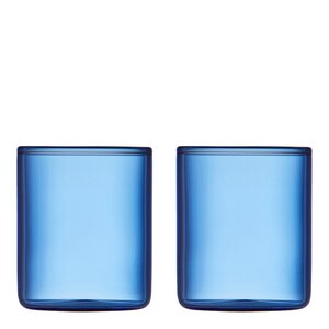 Lyngby Glas Torino shotglass 6 cl 2 stk blå