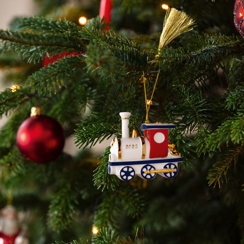 Villeroy & Boch Christmas Classic juletrepynt lokmotiv 8,5 cm