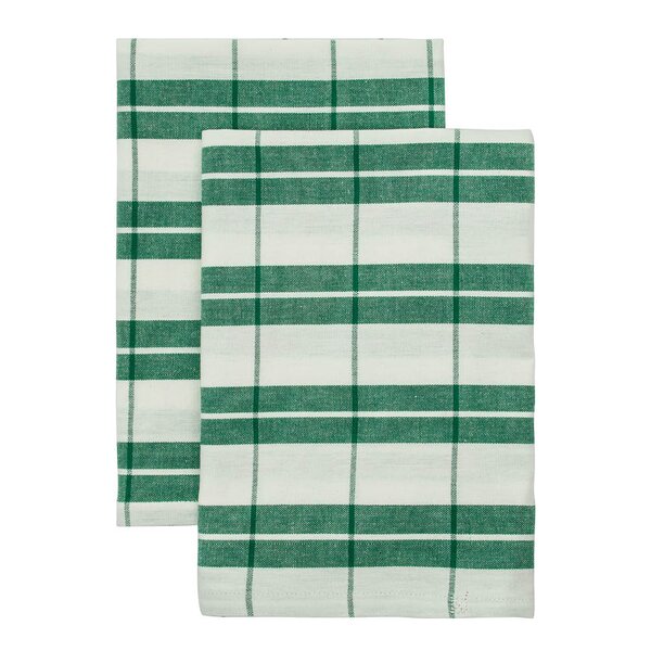 Nicolas Vahé Chef kjøkkenhåndkle 50x70 cm 2 stk grønn/hvit