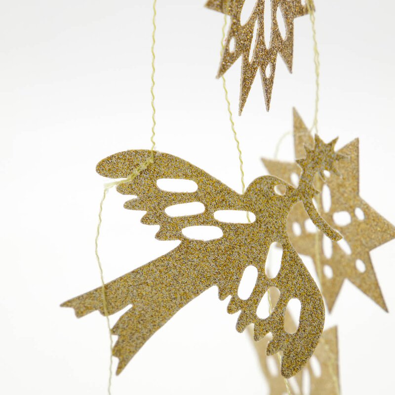 House Doctor Figure girlander 300 cm champagne