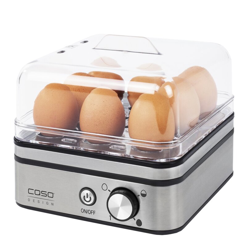 Caso Eggkoker E9 rustfritt stål