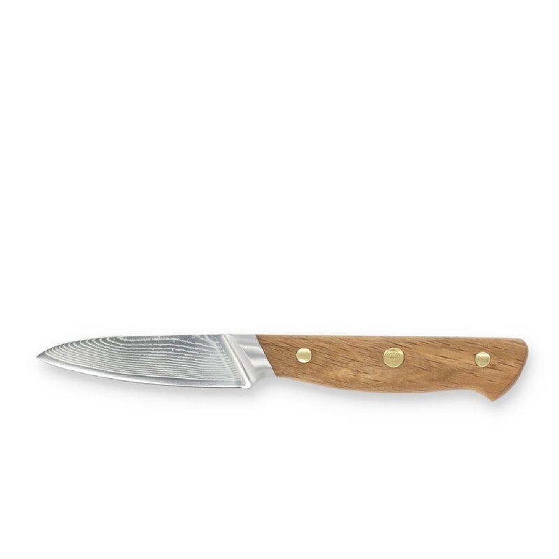 Pillivuyt Gourmet Douron knivsett 4 deler damaskusstål/eik