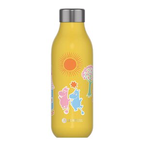 Modern House Moomin party termoflaske 0,5L gul/multi