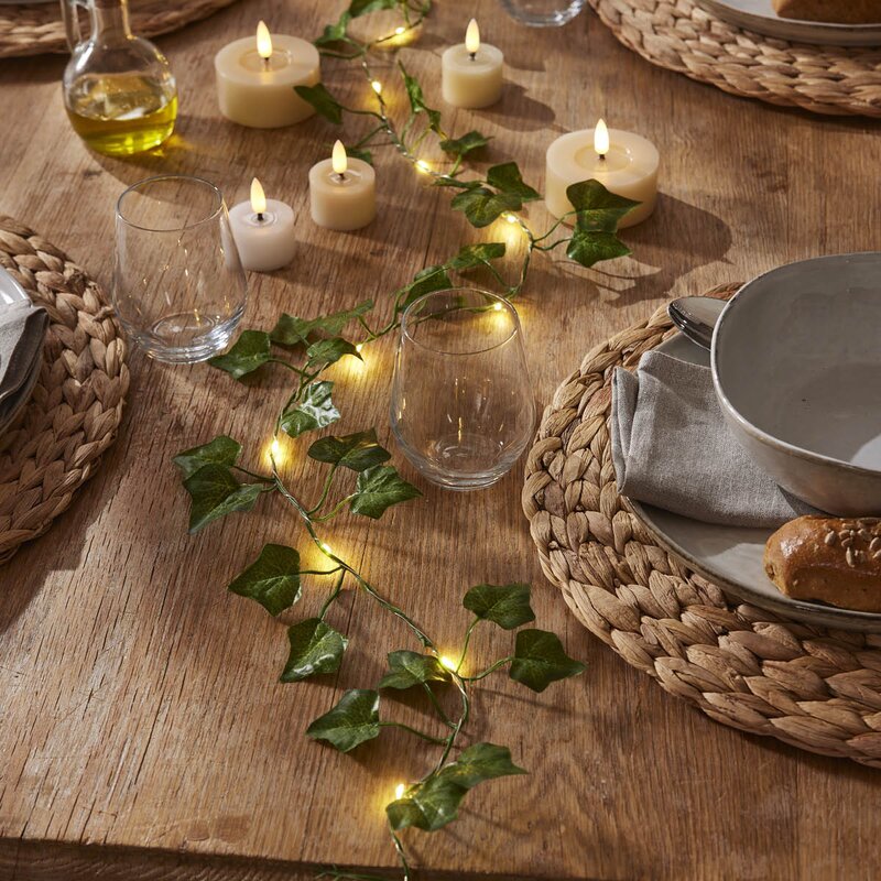 Star Trading Ivy lyslenke 729-84 200 cm grønn